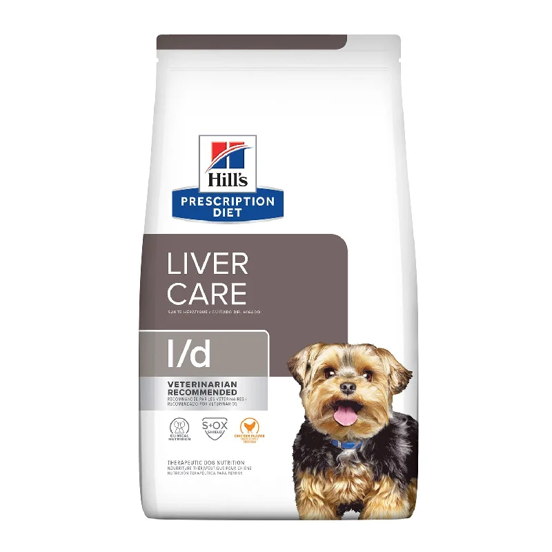 - Gastrointestinal conditioning dog foodHill's Prescription Diet L/D Liver Care Dry Dog Food 7.98kg