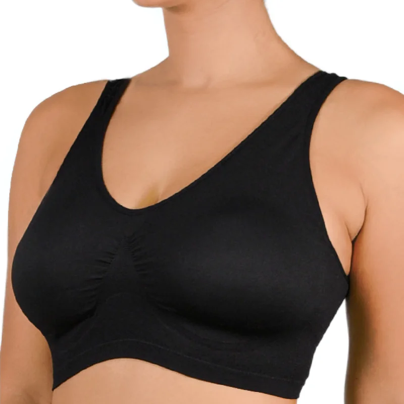 - Pet monitor with cameraRhonda Shear Back Closure Seamless Bra