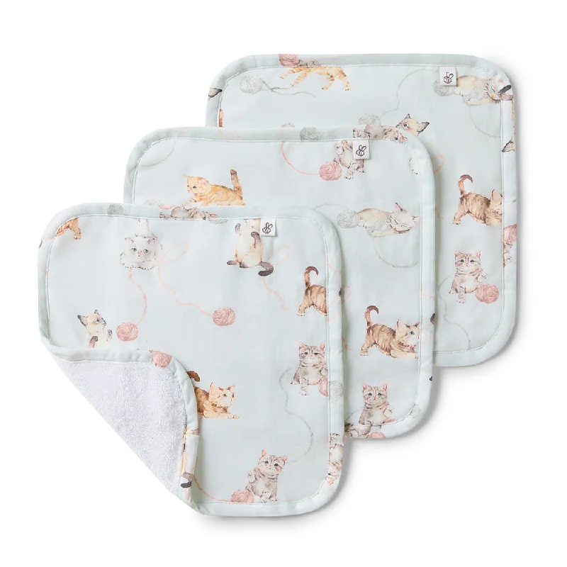 - Cat hair ball removal and hair removal creamWash Cloths 3 Pack Organic | Kittens