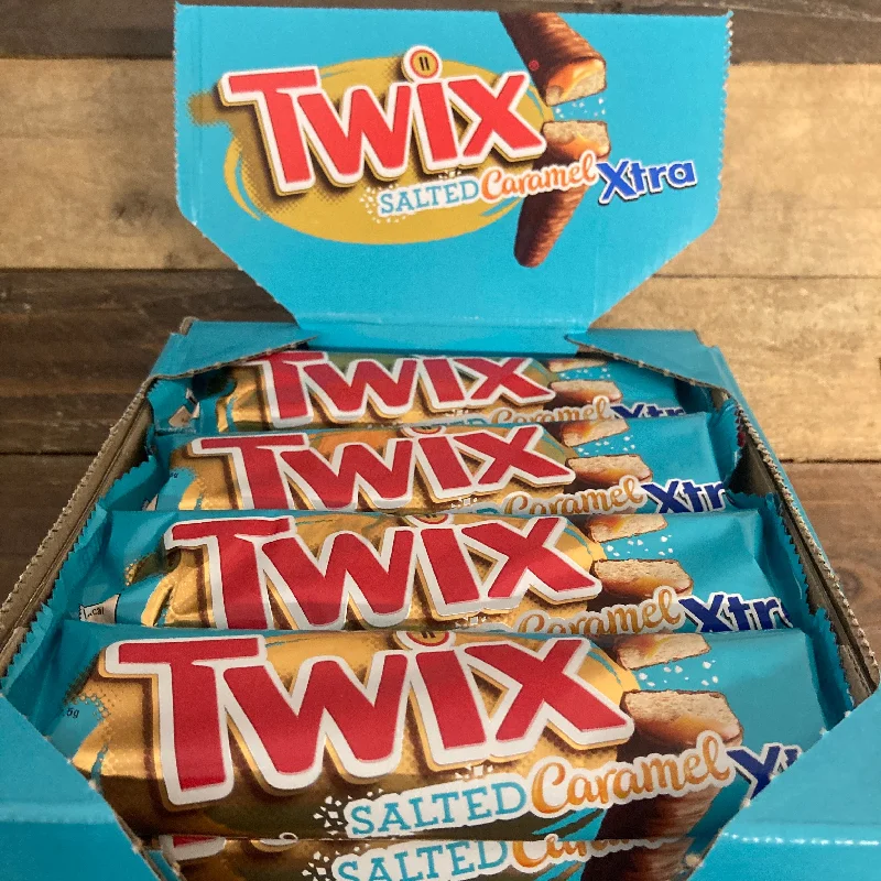 - Pet water dispenser UV sterilization version24x Twix Xtra Salted Caramel Chocolate Biscuit Twin Bars (24x75g)