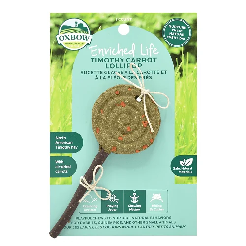 - Hamster silent running wheel to prevent chewing*(Best By 2025-04-14)* Enriched Life - Timothy Lollipop (Carrot) - Hamster silent running wheel to prevent chewing*(Best By 2025-04-14)* Enriched Life - Timothy Lollipop (Carrot)