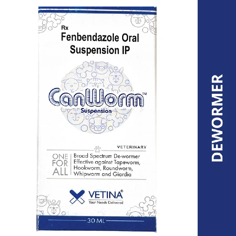 - Dog heart rate monitoring collarVetina Canworm (Fenbendazole) Pet Deworming Suspension 30ml - Dog heart rate monitoring collarVetina Canworm (Fenbendazole) Pet Deworming Suspension 30ml