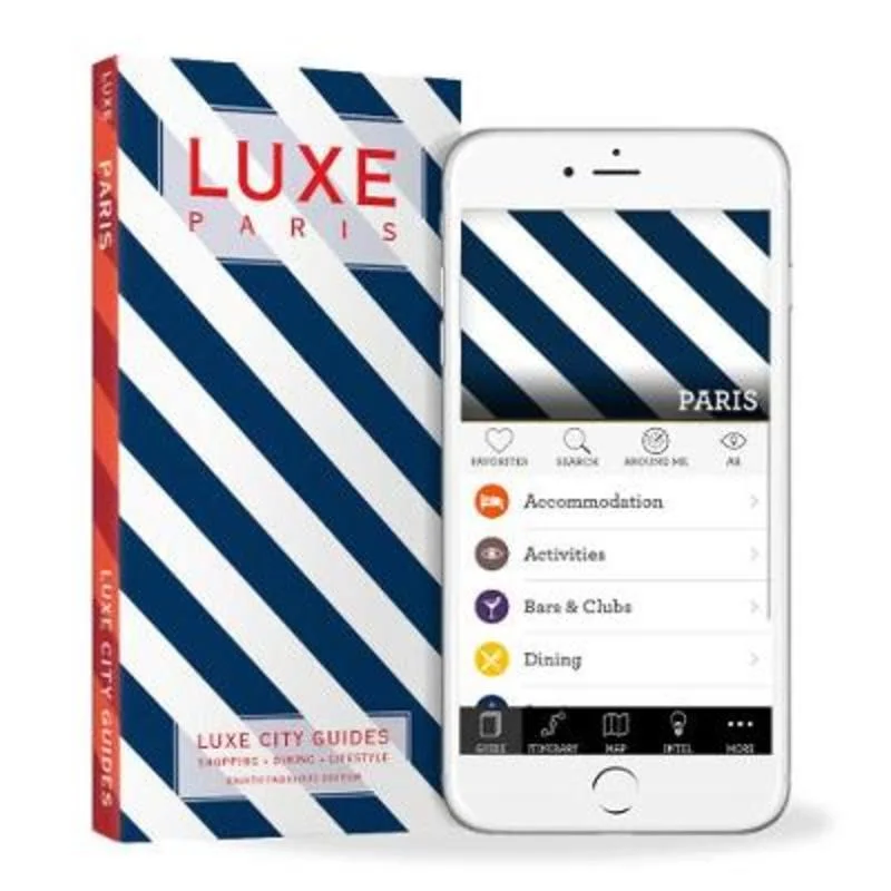 - Air box TSA certified check-inParis Luxe City Guide, 8th Edition