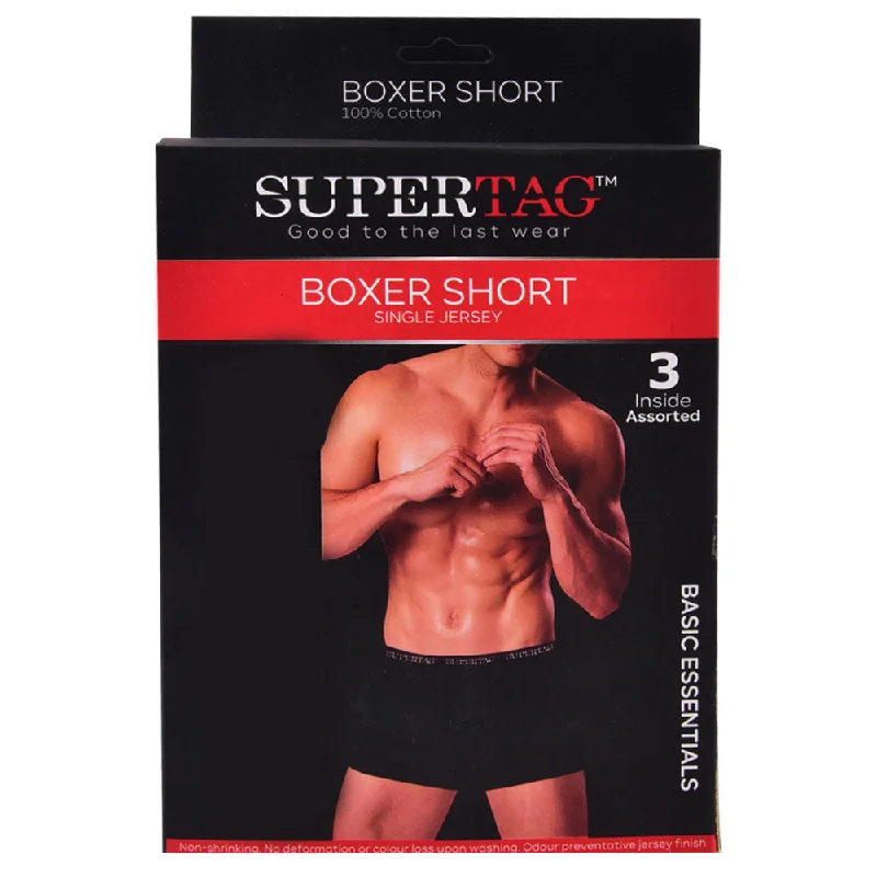 - Automatic temperature adjustment cat bedSUPER TAG SINGLE JERSEY BOXER ASSORTED LARGE 3P - Automatic temperature adjustment cat bedSUPER TAG SINGLE JERSEY BOXER ASSORTED LARGE 3P