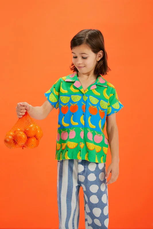 Pet ProductsFruit Stripe Kids Shirt