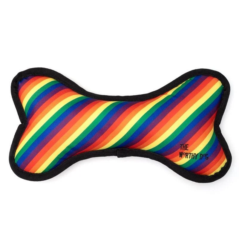  -Non-toxic pet toy recommendationsRainbow Bone Dog Toy