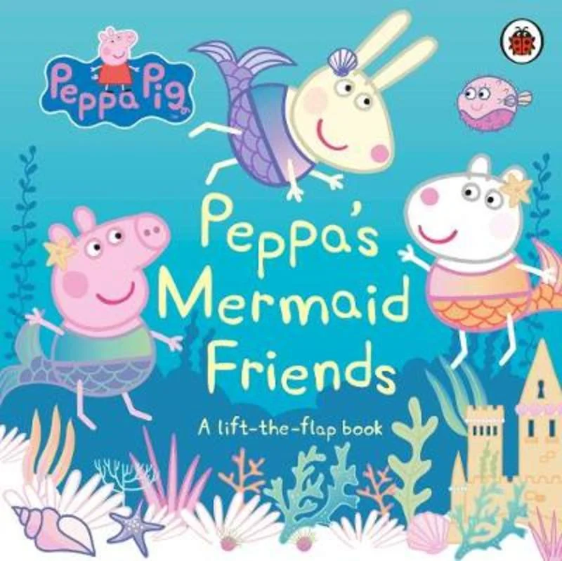  -Anti-scratch scratching board AND cat bed in onePeppa Pig: Peppa's Mermaid Friends