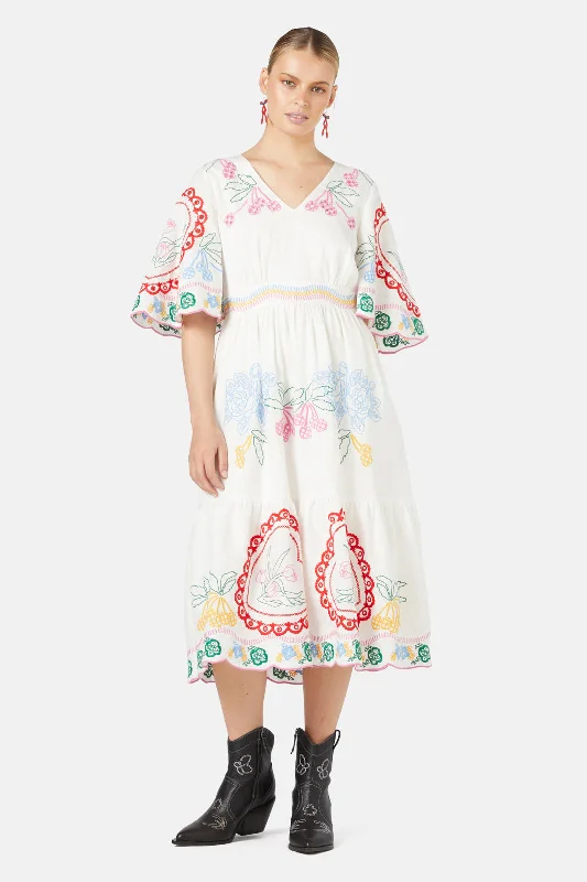 - Air box TSA certified check-inRomance Anglaise Dress