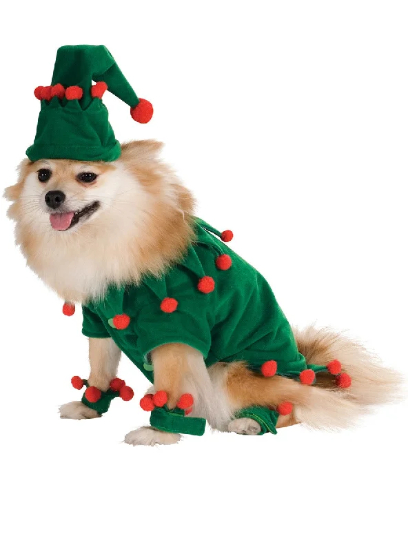 - Chinchilla cooling ice nest ceramic plateChristmas Elf Green Pet Dog Costume