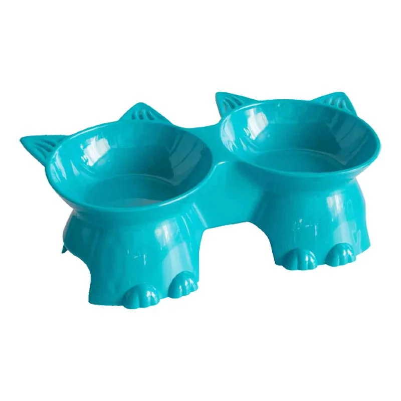 - Foldable and portable cat bagComedero Doble para Gatos