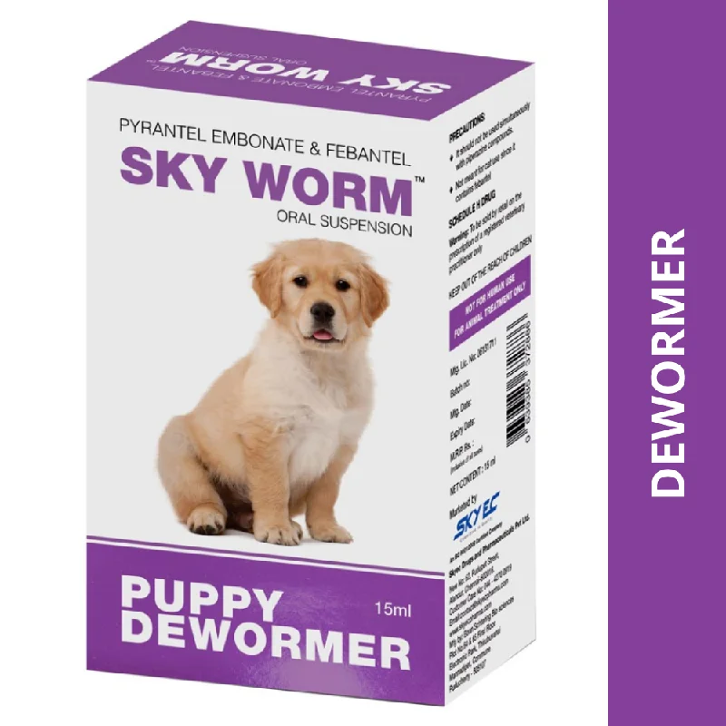 - Summer pet ice matSkyec SkyWorm Puppy Deworming Suspension 15ml