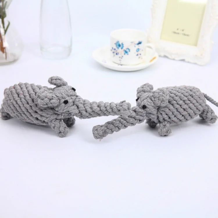 Pet ProductsCat & Dog Dental Cleaning Rope Toy - Elephant🐘