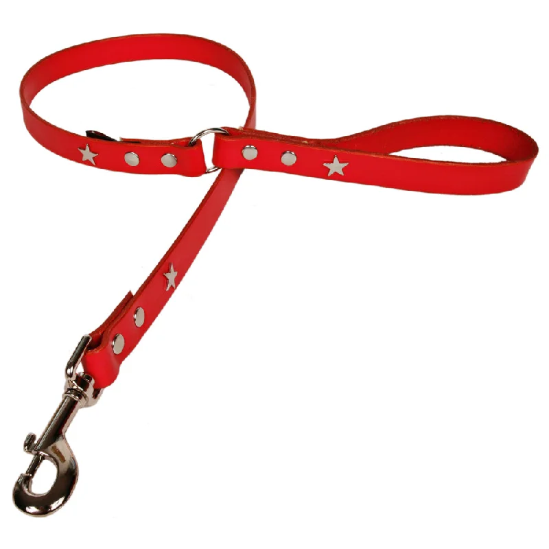  -Anti-scratch sofa protective coverCreature Clothes Red Leather Dog Leads