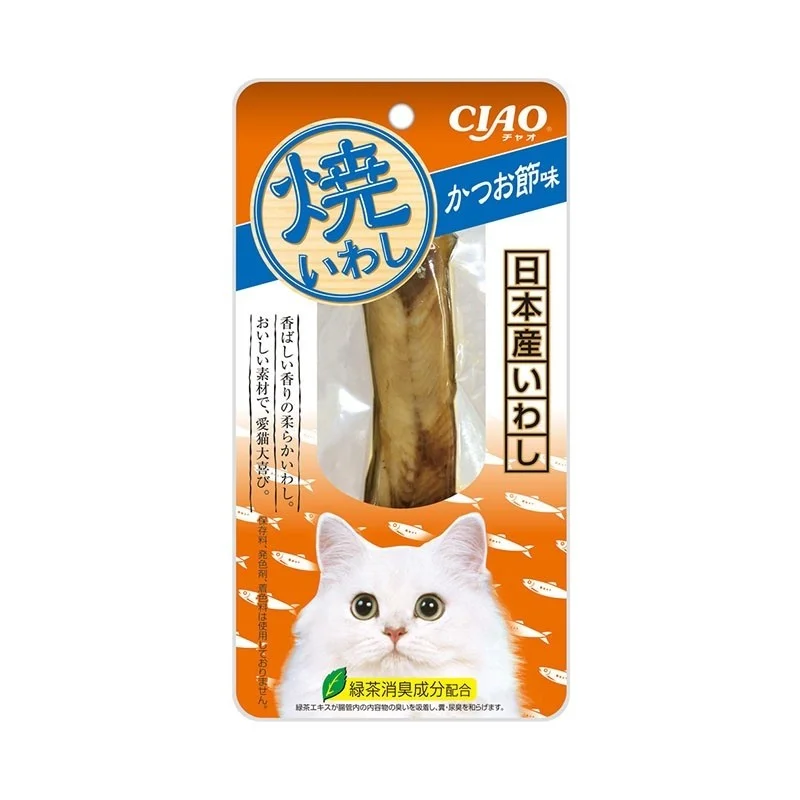    - Kitten food  Ciao Grilled Iwashi Fillet With Bonito Cat Treats