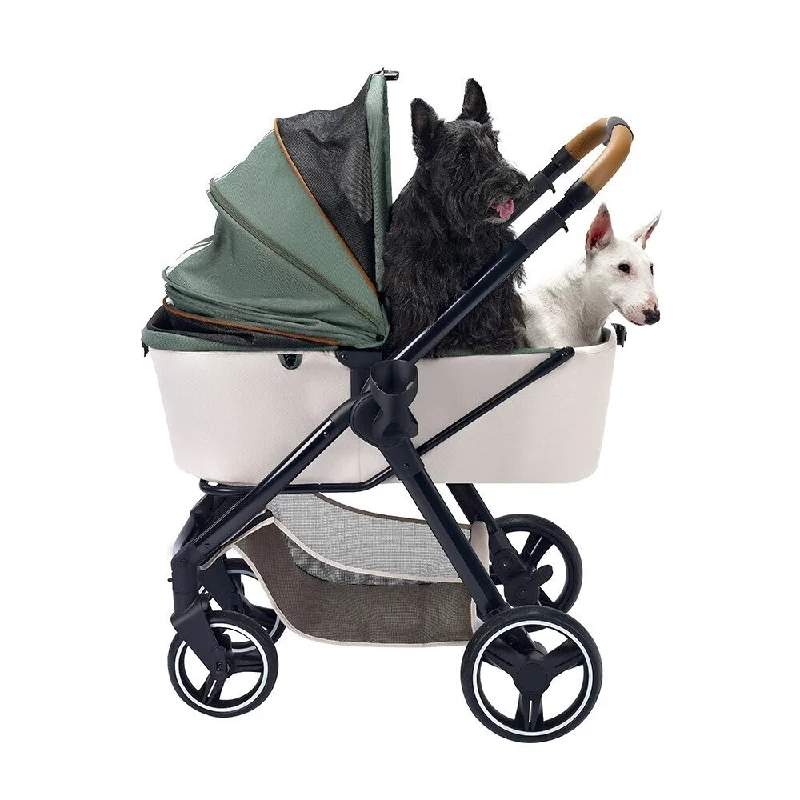 - Degradable pet feces bagIbiyaya Retro Luxe Folding Pet Stroller for Pets up to 30kg - Soft Sage - Degradable pet feces bagIbiyaya Retro Luxe Folding Pet Stroller for Pets up to 30kg - Soft Sage