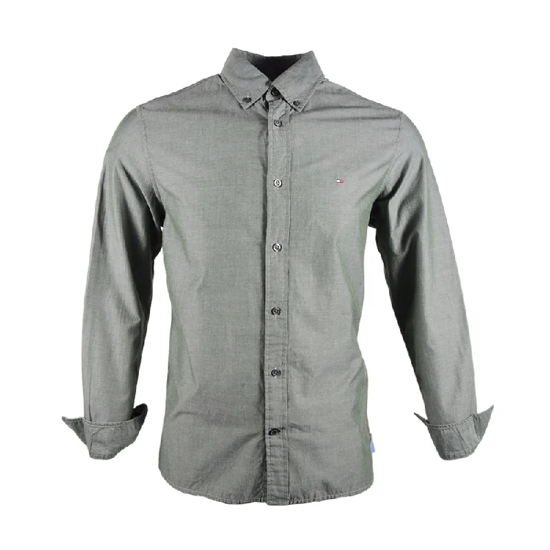  -Explosion-proof leash FOR LARGE dogsTH MEN L/S D.SHIRT 78J7380-301 GRN M (IR)