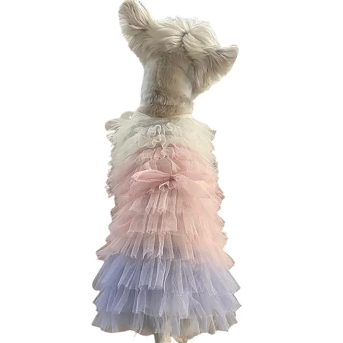 Large dog clothesOh La Ombre Ruffle Tutu Dog Dress