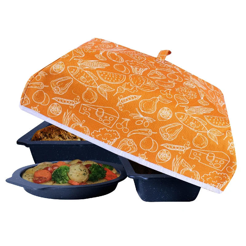  -Splash-proof food bowl AND Anti-choking slow food bowl37cm Insulated Food Cover