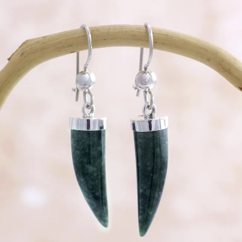- Pregnant cat delivery room warming boxForest Cat Artisan Crafted Sterling Silver Dark Green Jade Earrings - Pregnant cat delivery room warming boxForest Cat Artisan Crafted Sterling Silver Dark Green Jade Earrings