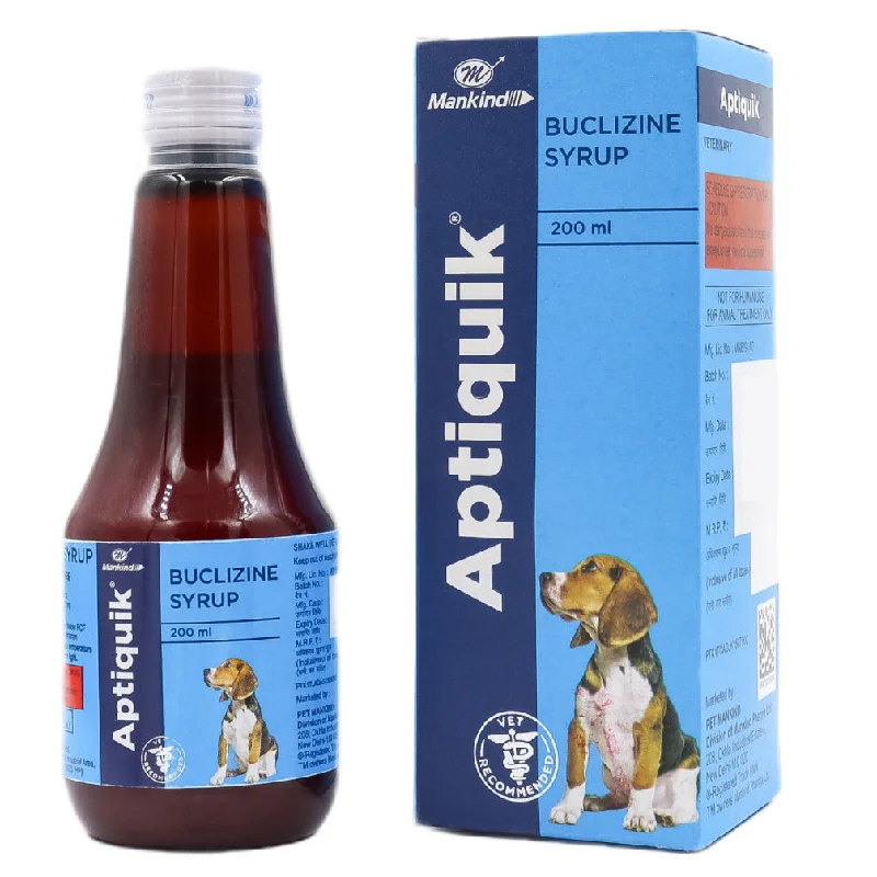 - Chinchilla cooling ice nest ceramic plateMankind Aptiquik Syrup (Buclizine) for Dogs (200ml)