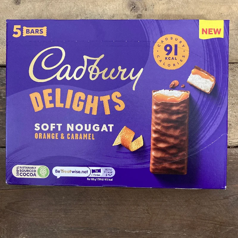 - Pet monitor with camera10x Cadbury Delights Orange Caramel Chocolate Nougat Bars (2 Packs of 5 Bars) - Pet monitor with camera10x Cadbury Delights Orange Caramel Chocolate Nougat Bars (2 Packs of 5 Bars)