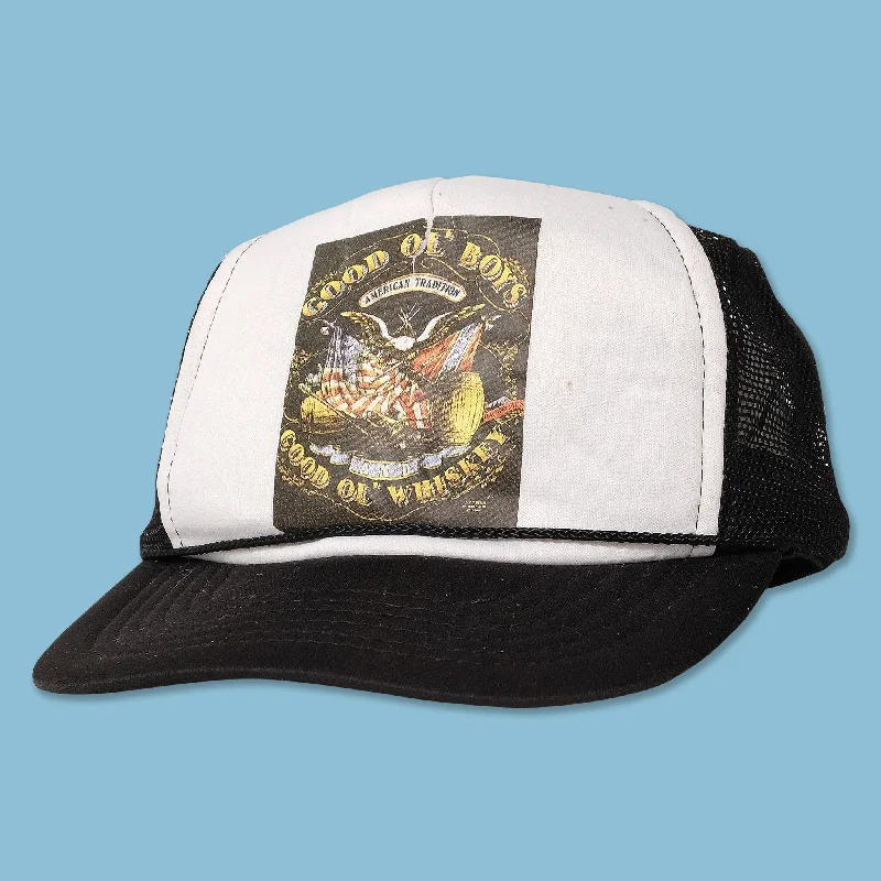 - Smart cat litter box with automatic cleaningVintage Good Ol' Boys Trucker Cap