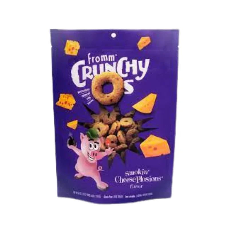 - Dog food improves immunityFromm Crunchy Os Smokin' CheesePlosions Dog Treat