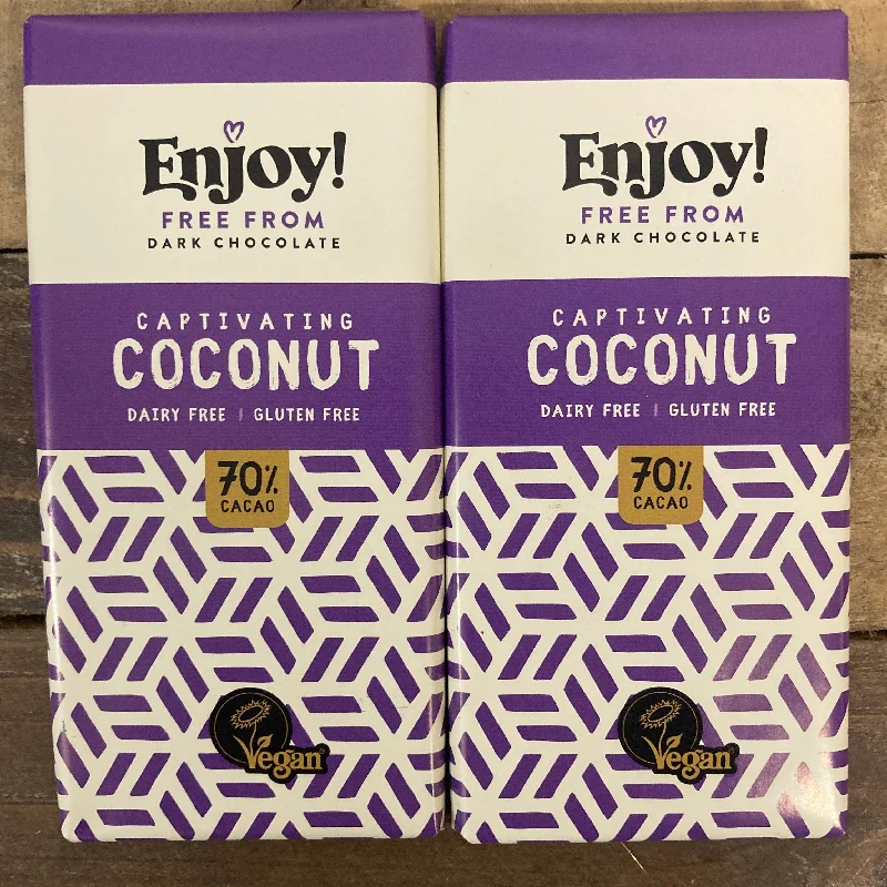 - Climbing pet constant temperature heating pad2x Enjoy Captivating Coconut Chocolate Bars (2x70g)