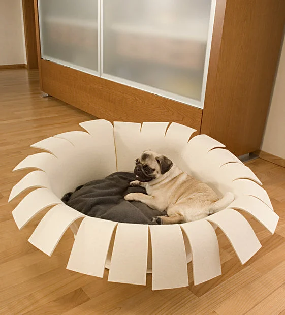 - Cat stress soothing sprayLuxury Orthopaedic Crown Felt Dog Bed