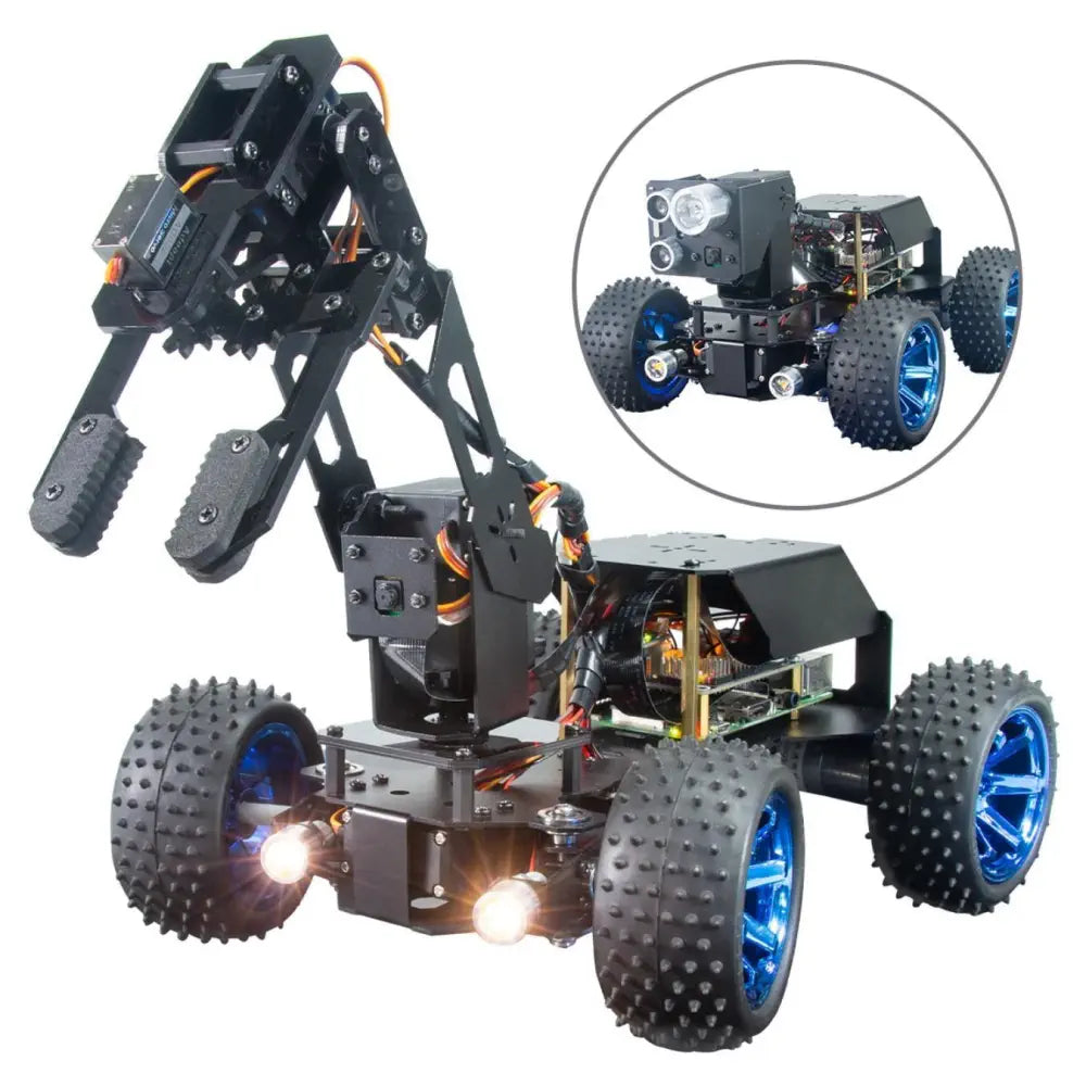 - Pet toys under yuanAdeept PiCar 4WD Pro Smart Robot Car 2-in-1 Kit w/ 4-DoF Robotic Arm - Pet toys under yuanAdeept PiCar 4WD Pro Smart Robot Car 2-in-1 Kit w/ 4-DoF Robotic Arm