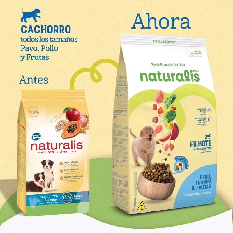 - Degradable pet feces bagNaturalis Cachorro Raza Mediana Grande Pollo. Pavo Y Frutas 2.5 Kg - Degradable pet feces bagNaturalis Cachorro Raza Mediana Grande Pollo. Pavo Y Frutas 2.5 Kg