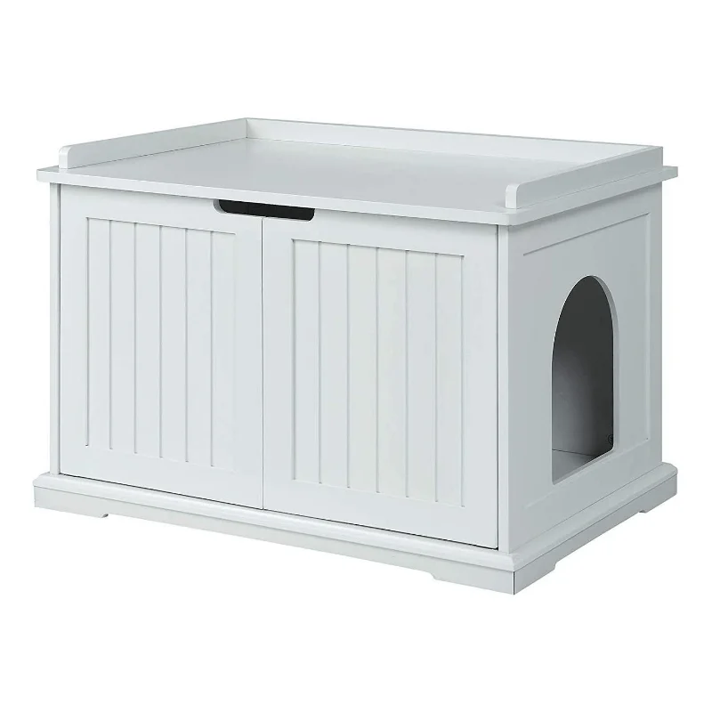 - Pet water dispenser UV sterilization versionCleo Cat Litter Cabinet, White