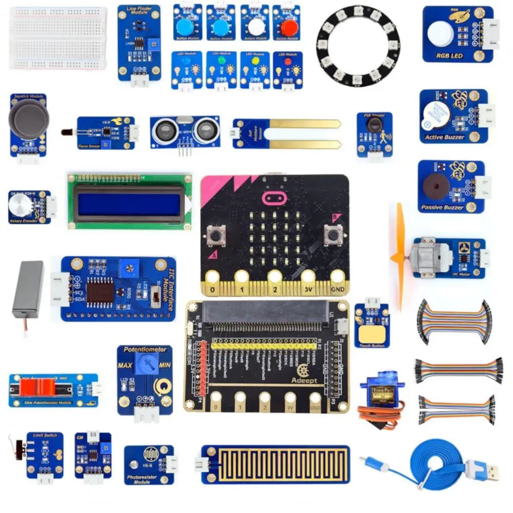 - ​​Christmas pet Christmas clothingAdeept BBC micro:bit Sensor Starter Kit