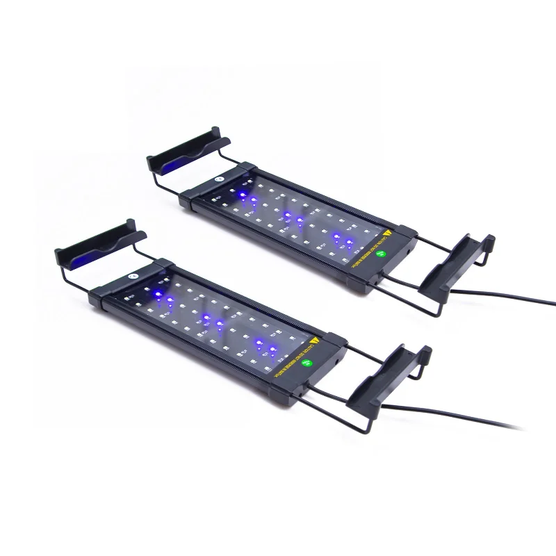 - Cat anti-jump window safety net6W Set 2 Aquarium Blue White LED Light for Tank 30-50cm