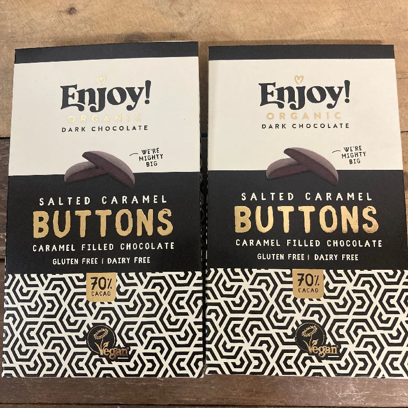 - Deodorizing cat litter tofu litter2x Enjoy Salted Caramel Chocolate Buttons (2x96g) - Deodorizing cat litter tofu litter2x Enjoy Salted Caramel Chocolate Buttons (2x96g)
