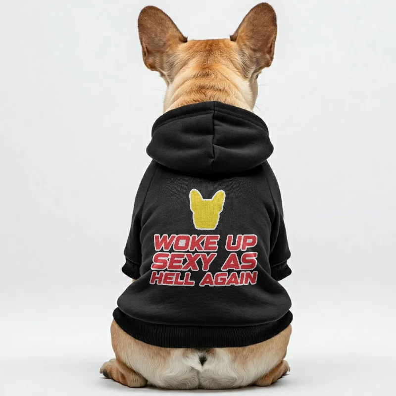 - Summer pet ice matWOKE UP - Personalized French Bulldog Hoodies with Funny Quotes – Stylish, Cozy, and Premium 100% Cotton - Summer pet ice matWOKE UP - Personalized French Bulldog Hoodies with Funny Quotes – Stylish, Cozy, and Premium 100% Cotton