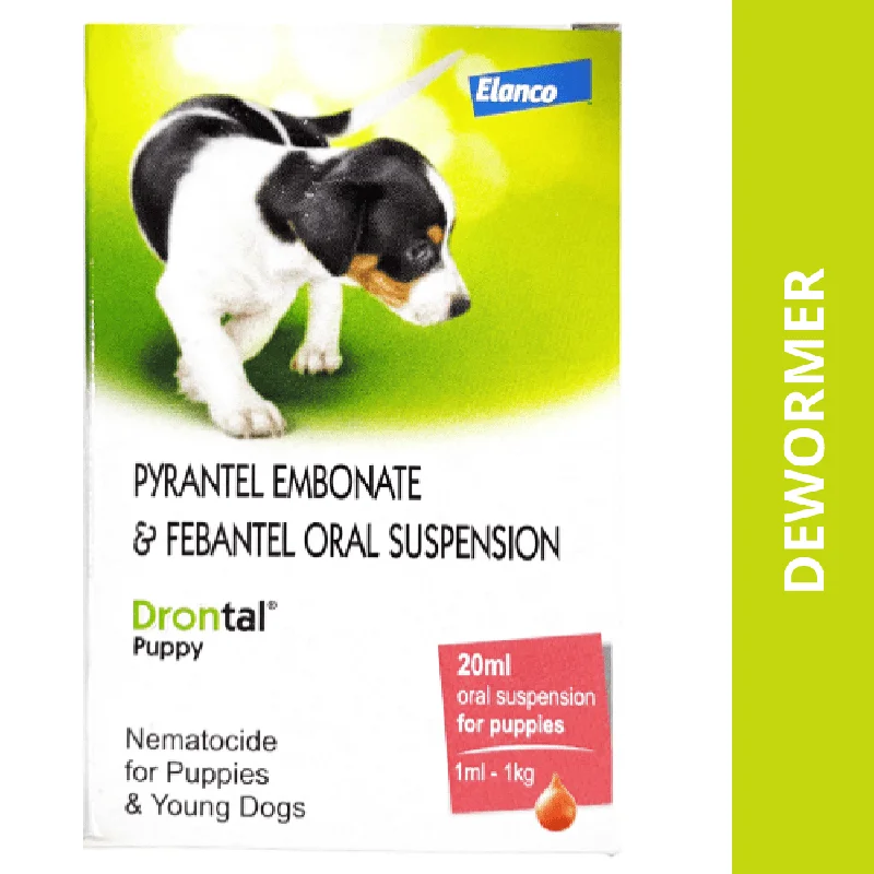 - Natural latex pet mattressBayer Drontal Puppy Deworming Suspension 20ml