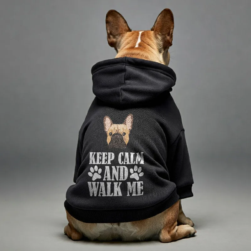 - Degradable pet feces bagkeep calm and walk with me - Personalized French Bulldog Hoodies with Funny Quotes – Stylish, Cozy, and Premium 100% Cotton - Degradable pet feces bagkeep calm and walk with me - Personalized French Bulldog Hoodies with Funny Quotes – Stylish, Cozy, and Premium 100% Cotton