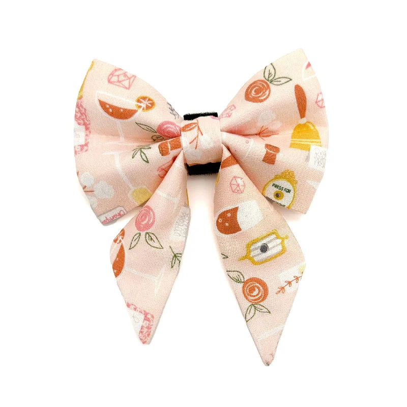 - Pet smart GPS locatorChampagne Sailor Dog Bow