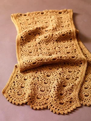 - Organic cotton dog bibsSweet Scallops Shawl Pattern (Crochet)