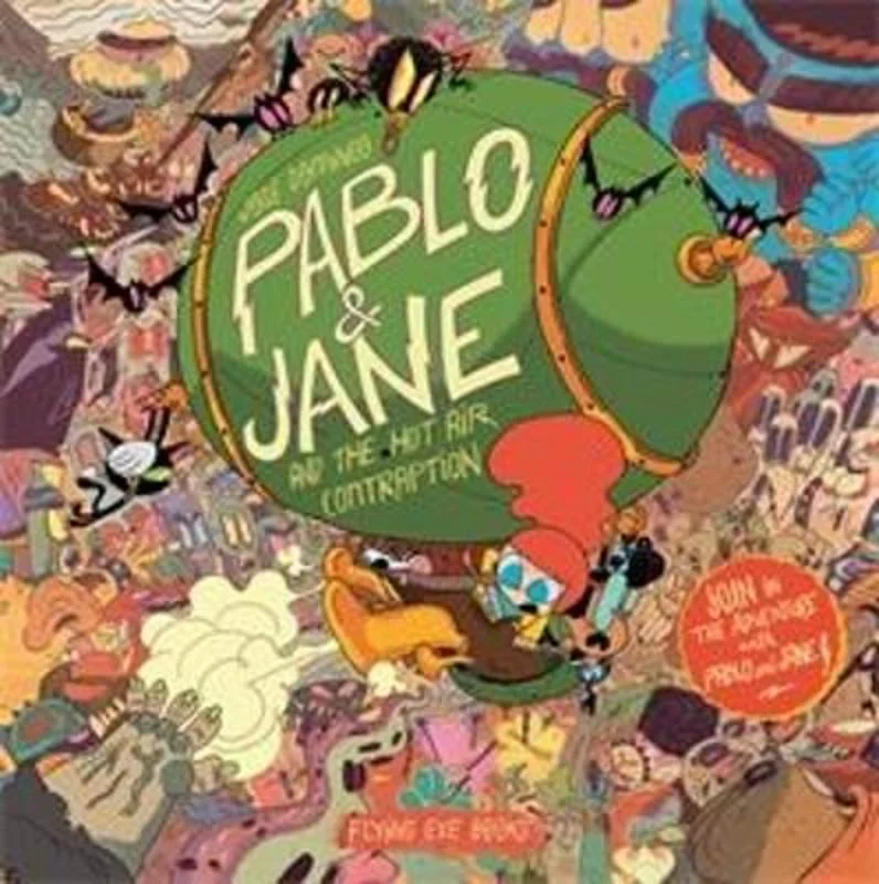 -Anti-scratch scratching board AND cat bed in onePablo & Jane and the Hot Air Contraption -Anti-scratch scratching board AND cat bed in onePablo & Jane and the Hot Air Contraption