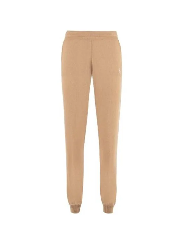 Training Cashmere Track Pants Camel