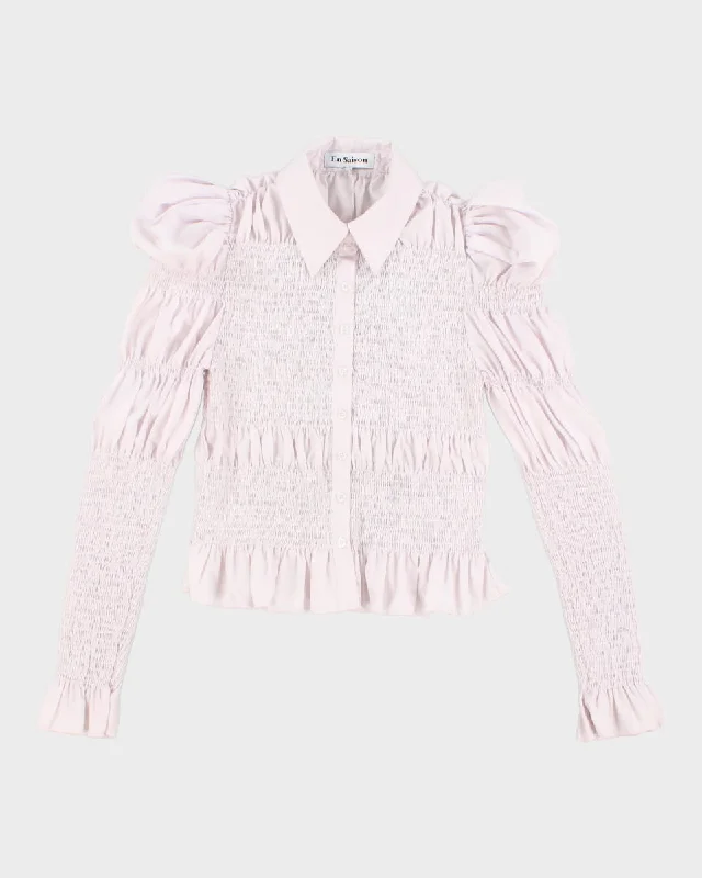 En Saison Darling Light Lilac Blouse - S