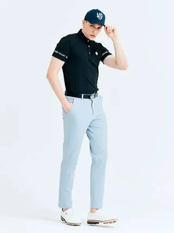 Golf arple spandex long pants gray