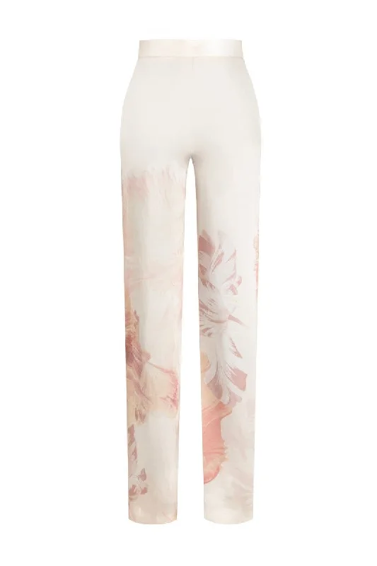 MULTICOLOUR FISH PRINT PANTS