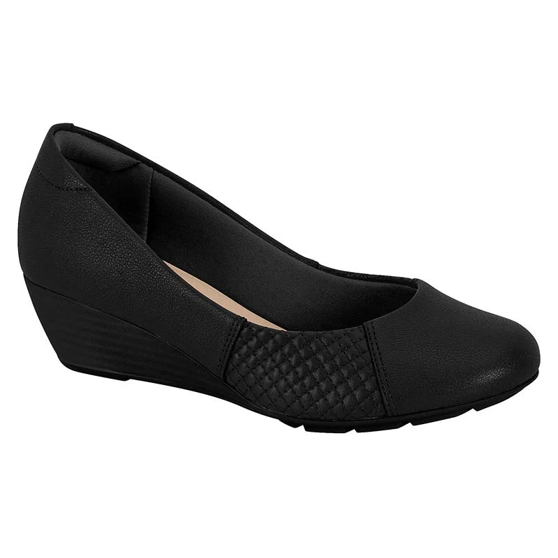 Modare 7036-414 Low Heel Comfort Wedge in Black