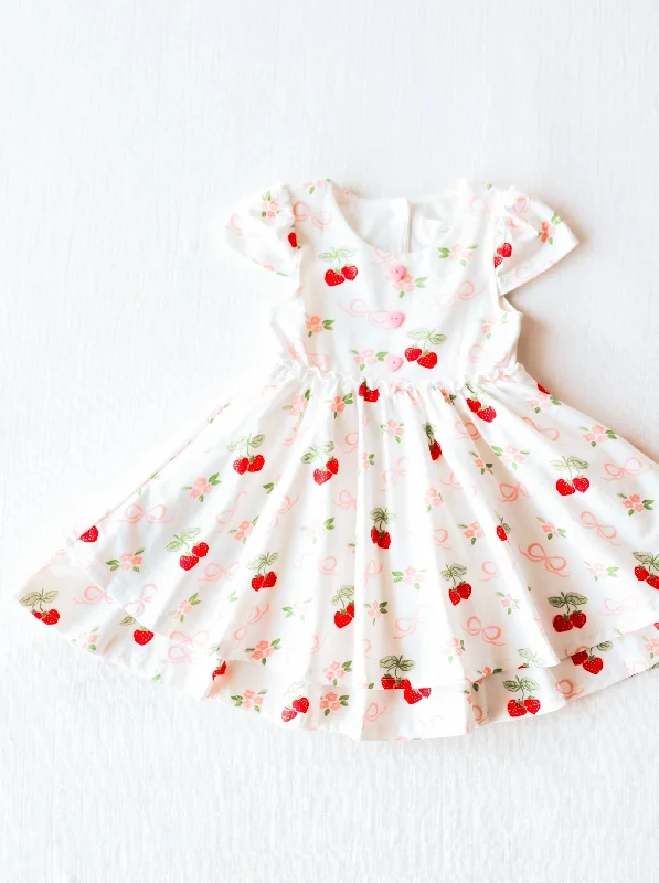 Hazel Dress - Sweet Berry Bows