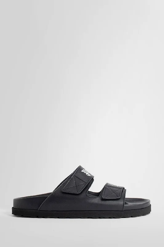 PALM ANGELS WOMAN BLACK SANDALS & SLIDES