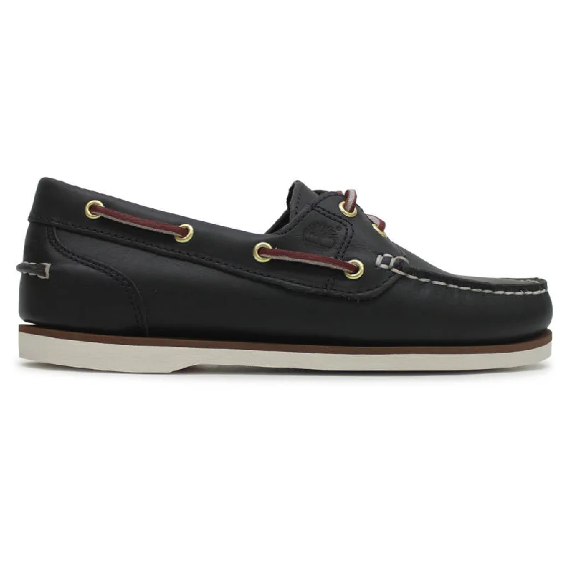 Classic Boat Full Grain Leather Women's Boat Shoes