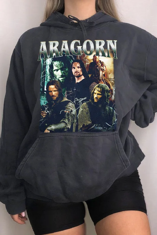 Vintage Style A.ragorn Hoodie For Women